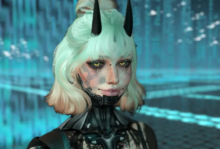 Second Life daily concurrency graph showing median and max users.