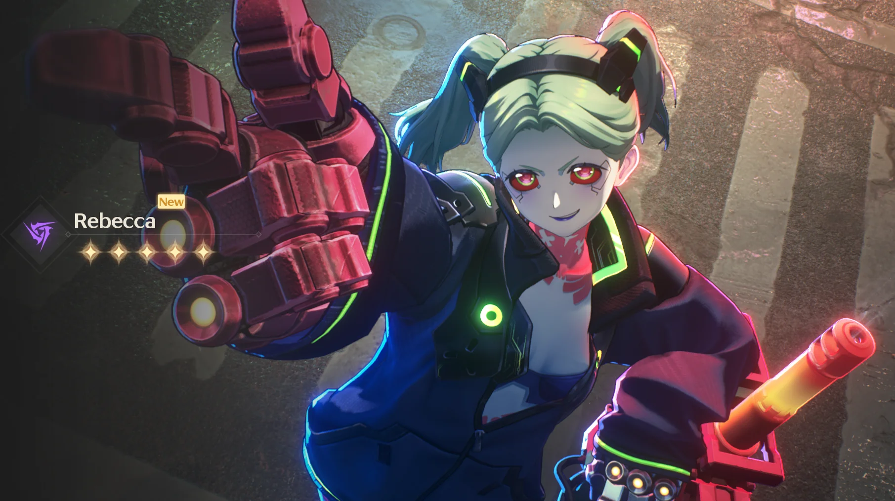 Becca from Wuthering Waves, anime-style character
